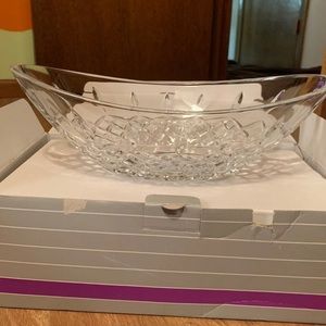 Waterford Marquis Oval Crystal Bowl